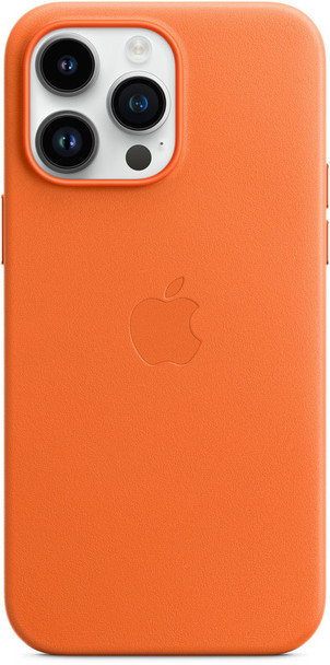  Apple iPhone 14 Pro Max Leather Case with MagSafe - Orange | MPPR3ZM/A 