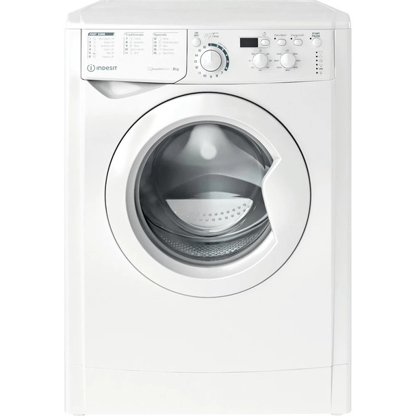  Indesit 8kg Freestanding Washing Machine 1400 Spin | EWD81483WUKN 