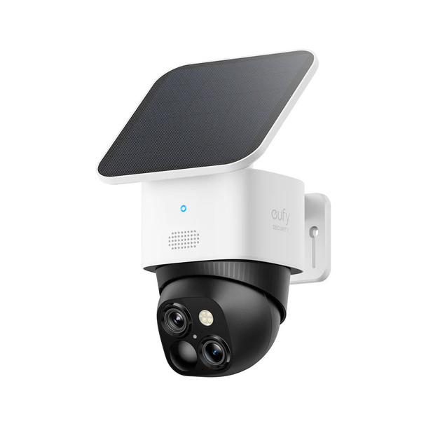 EUFY Eufy SoloCam S340 Wireless Outdoor Security Camera with Dual Lens and Solar Panel | T81703W1 