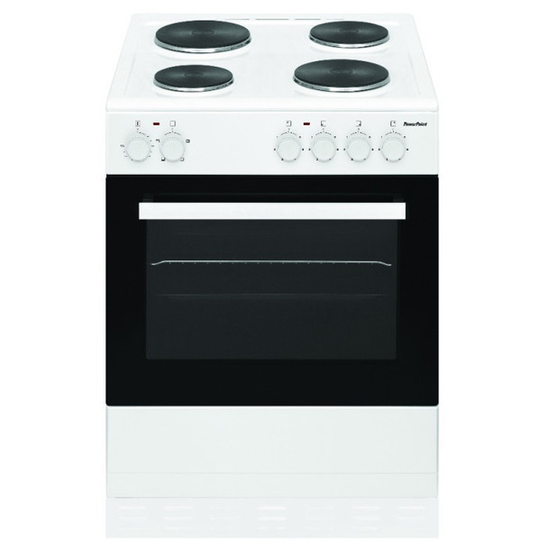  PowerPoint 60cm Single Cavity with Solid Top Hob White | P06E1S1W 