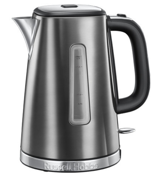  Russell Hobbs Luna Moonlight Grey Quiet Boil Kettle | 23211 