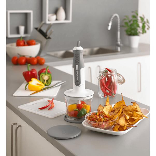 Kenwood Triblade Hand Blender HDP406WH White and Grey
