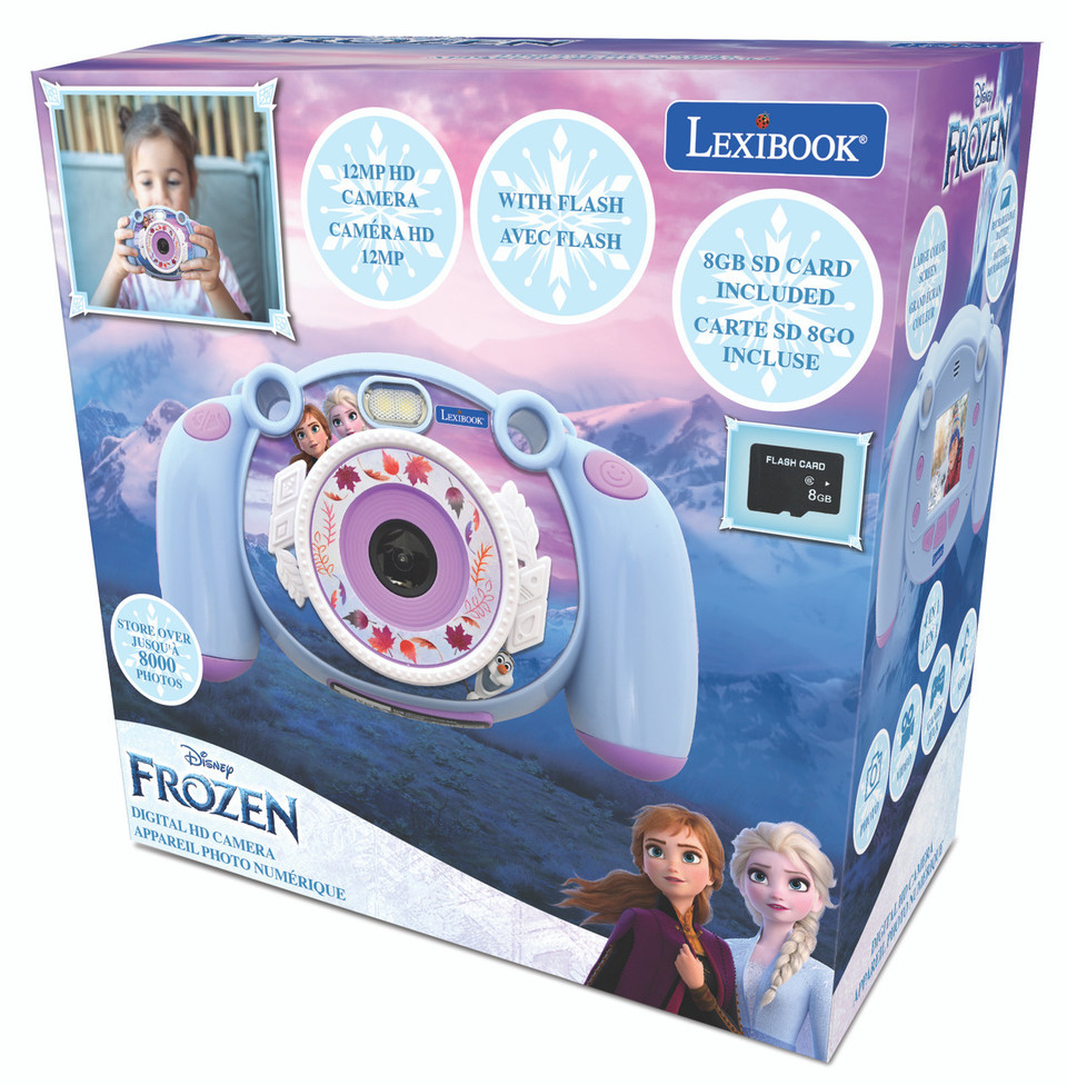 Lexibook, Frozen, Portatile educativo e bilingue Italiano/Inglese