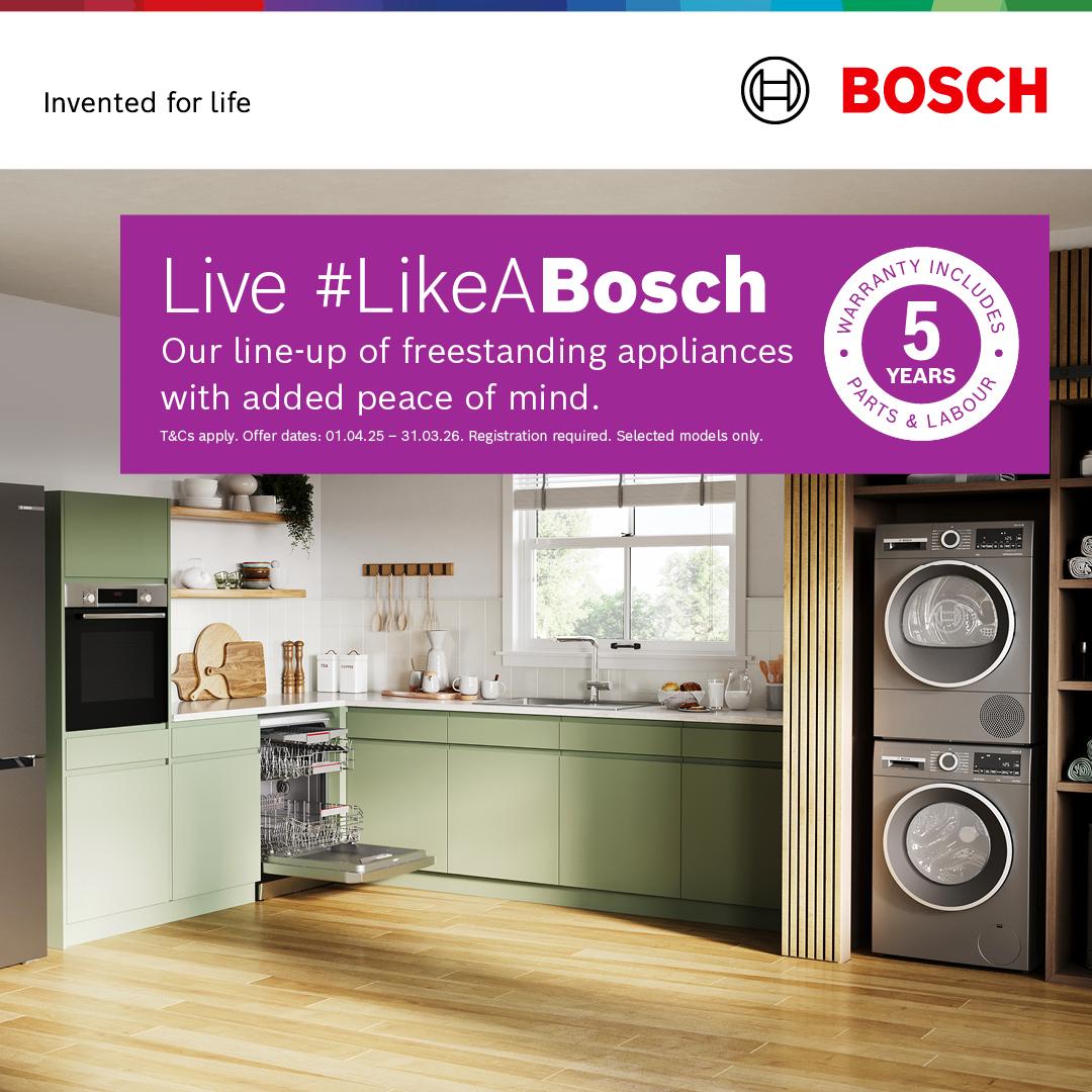 Bosch 5 Year Warranty