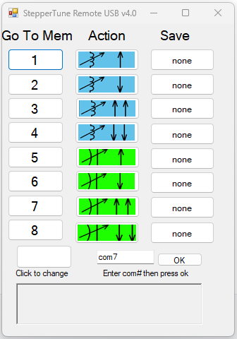 StepperTune-BT USB Windows Control Interface $175.00  Email Gary @ k7emf1@gmail.com for availability 