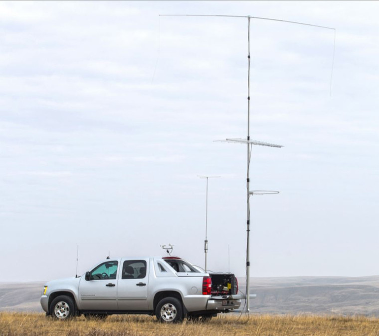 25 Foot Push Up Mast, Fiberglass, Max Gain Systems