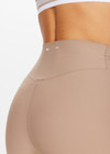 PEACHED 25IN HIGH MIDI PANT - MUSHROOM [USW023003]