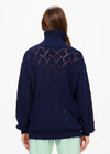 CLEMENTINE KNIT CREW - NAVY [USW424024]