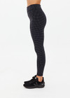 THE UPSIDE women's jacquard pinstripe Zenith 25 Inch legging is designed for a firm and supportive fit. Perfect for yoga & pilates.