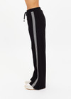 THE UPSIDE women's black Moto Roma Pant features an elasticated waist in lenzing fabrication with invisible hems and drawcord. The perfect travel pants.
