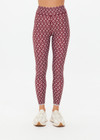 THE UPSIDE women's floral Firefly 25 Inch Legging is designed for a mid rise supportive fit in a breathable recycled super soft fabric. Made for pilates.