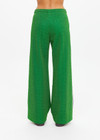 THE UPSIDE women's green Galaxia Loretta Pant is designed for a mid to low rise straight leg fit and features elasticated waistband, drawcord and side seam pockets. Made for lifestyle.