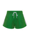 THE UPSIDE women's green Galaxia Marcella Short is designed for a mid to low rise fit and features elasticated waistband, drawcord with side seam pockets. Made for lifestyle.