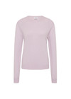 THE UPSIDE women's purple Gisella Wool Sweater is designed for a regular fit and features a embroidered arrow on back of neck. Made for lifestyle.