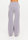 THE UPSIDE women’s sparkle grey Galaxia Marnie Wide Leg Pant is high rise with side pockets, an elasticated waistband and a maroon drawcord. Made for lifestyle.