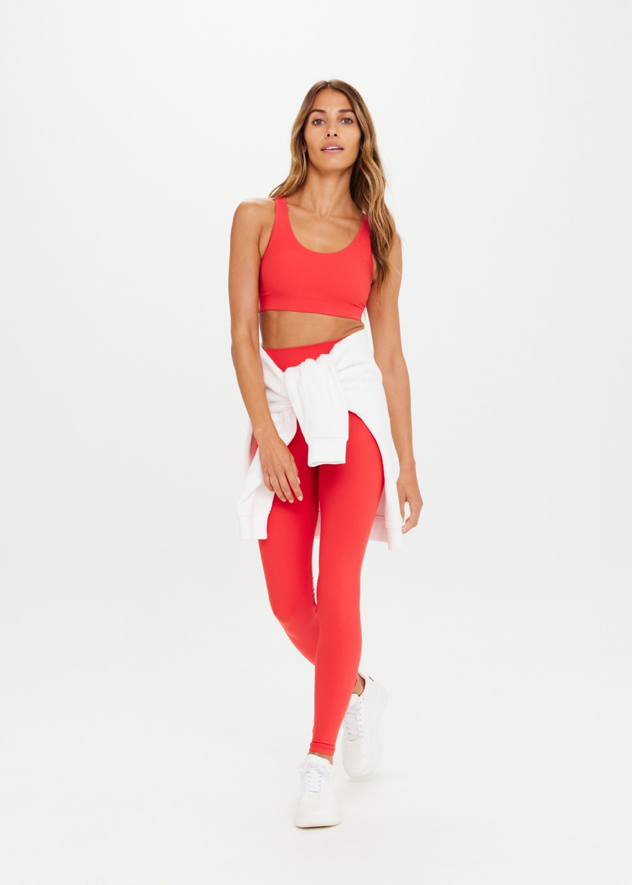 The Upside Peached 28In High Rise Pant - Chilli