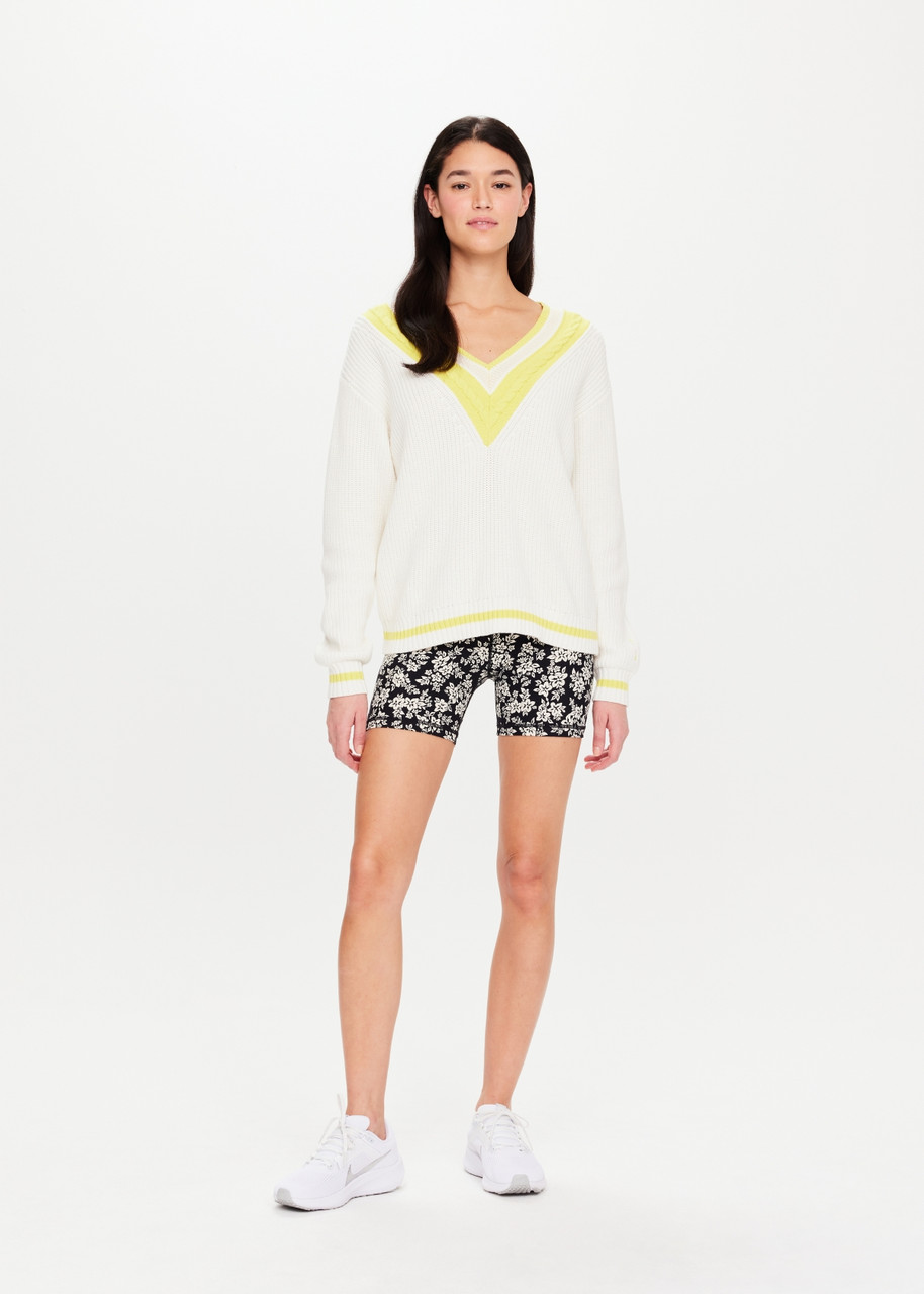 Louis Vuitton Neon Yellow Upside Down Sweater – Savonches