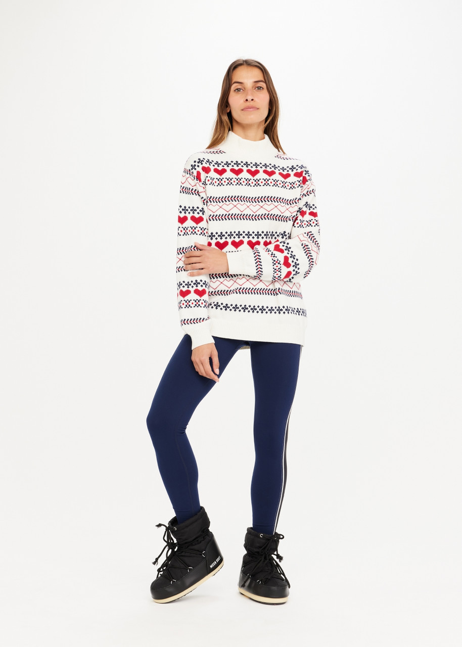 ST MORITZ CLEMENTINE KNIT CREW in NOVELTY | The UPSIDE