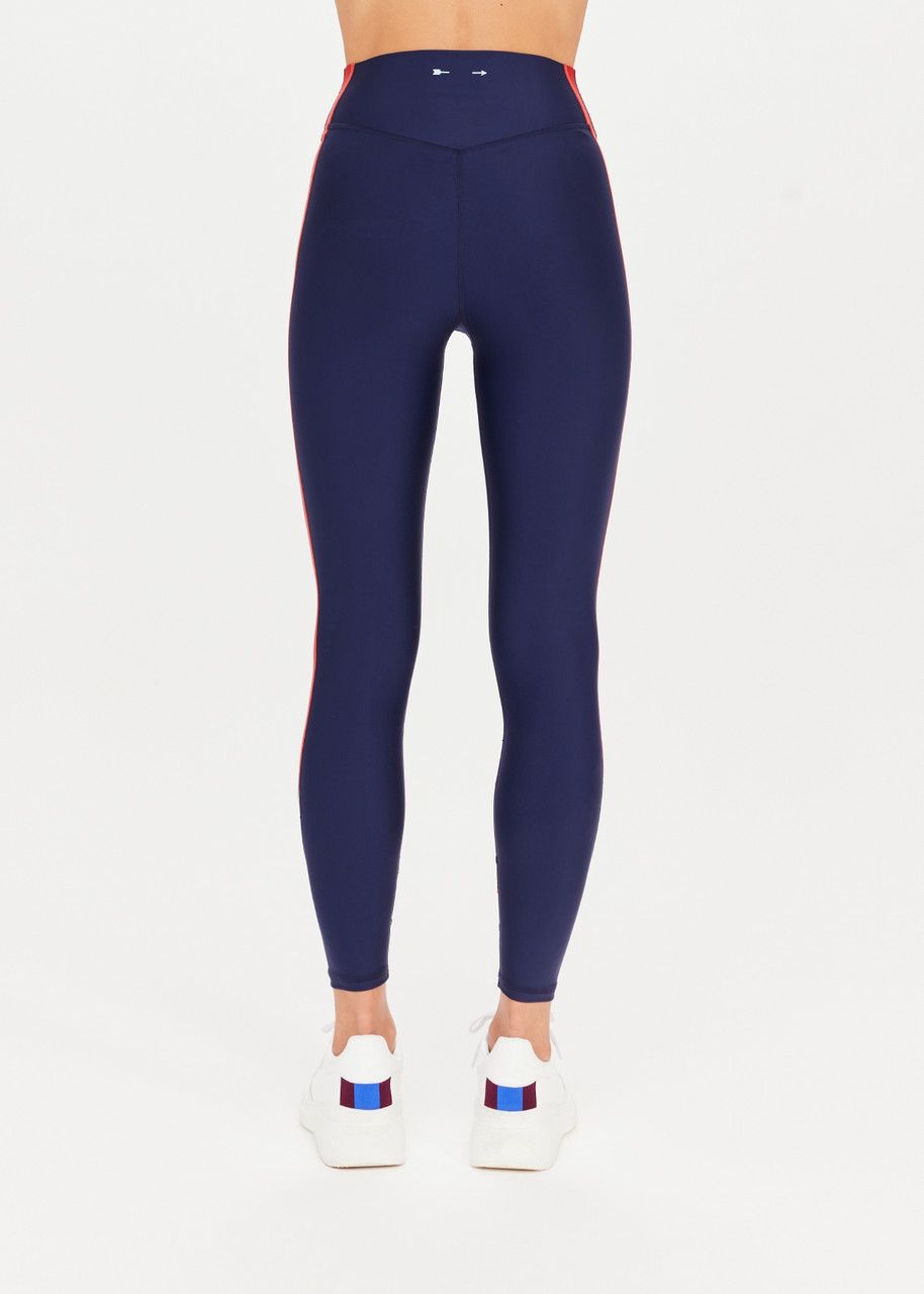 The Upside  Ballpark 25in High Midi Pant - Navy – Arbory Store