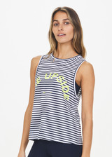 STRIPE SARAH TANK - NAVY/WHITE [USW420090]