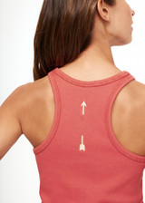 ROWIE TANK  - TERRACOTTA [USW421126]