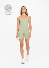 PEACHED 6IN SPIN SHORT - SAGE [USW021008]