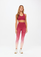 SEAMLESS MIDI PANT - CURRANT [USW322038]