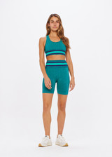 MARLE SEAMLESS SPIN SHORT - EMERALD [USW123010]