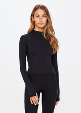 ELITE NINA LONG SLEEVE - BLACK [USW223105]