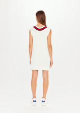 COLUMBIA BLAISE KNIT DRESS in WHITE | The UPSIDE