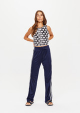 スーツ SEEALL: EASY PANTS NAVY STRIPE SEEALL: EASY PANTS NAVY STRIPE