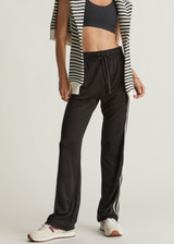 deres デレス Sophia drape pants Black 1 CELESTE PANT in BLACK | The UPSIDE