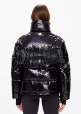 FAIRBANKS FOX PUFFER JACKET in BLACK | The UPSIDE