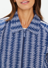 JOIE PARI ZIP JACKET in DENIM | The UPSIDE