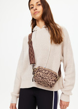 PANTHERA VOYAGE CROSSBODY BAG in LEOPARD | The UPSIDE