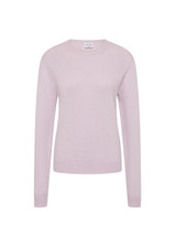 THE UPSIDE women's purple Gisella Wool Sweater is designed for a regular fit and features a embroidered arrow on back of neck. Made for lifestyle.