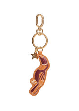 THE UPSIDE women’s yellow Ipanema Keyring is a lifestyle accessory and features a soft toucan charm, gold star detail and embossed logo with metal hardware ring.