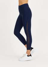 MATTE MIDI PANT - NAVY [USW019007]