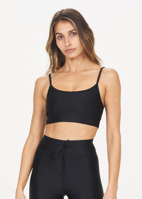 $109 The Upside Women's Black Andie Crop Pullover Stretchy Sports