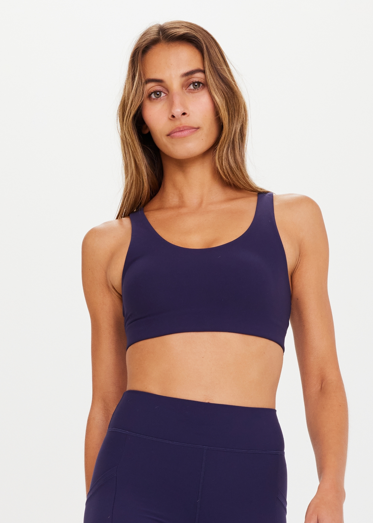 Peach Dazzle Sports Bra