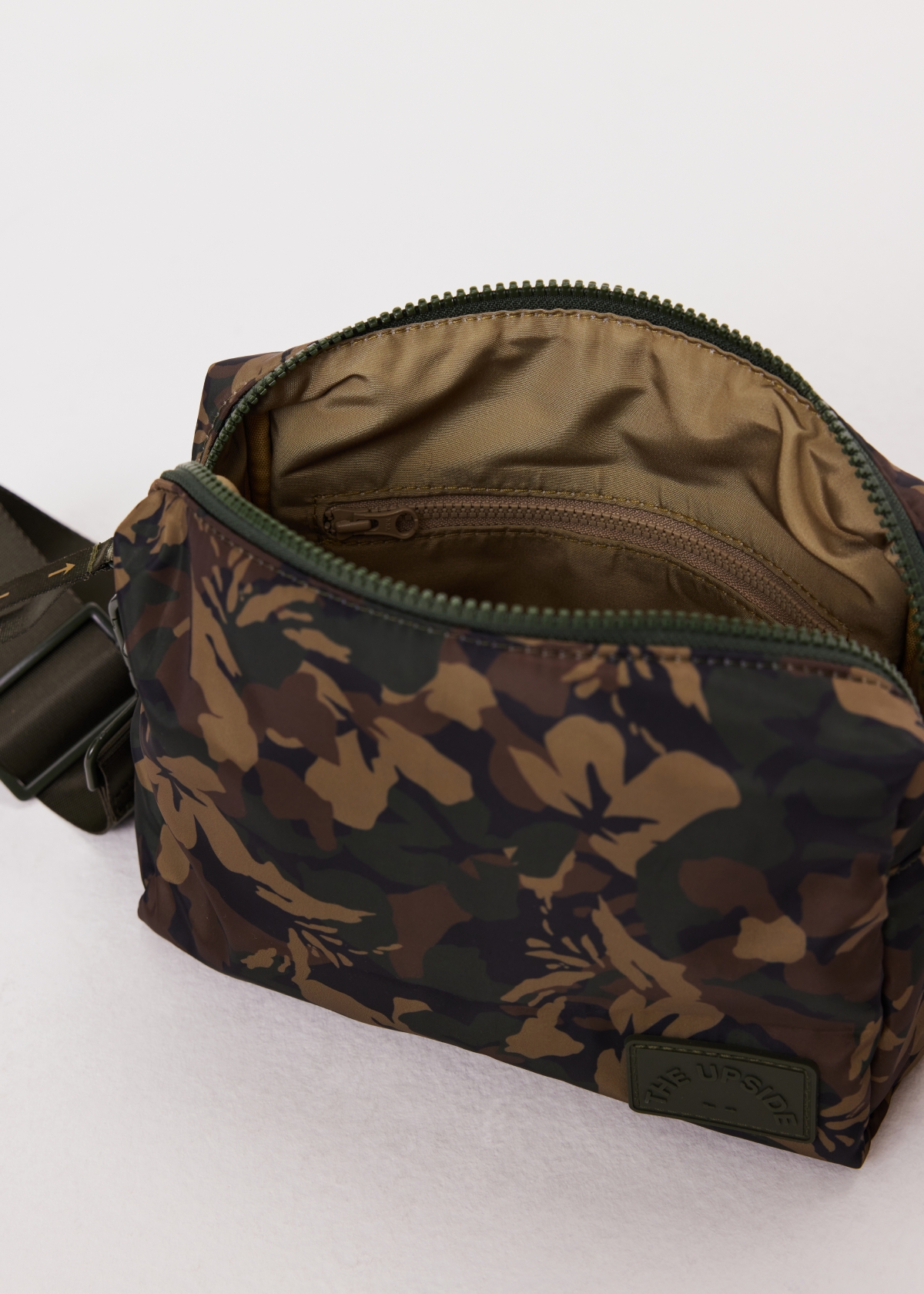 BASECAMP COSMIC CROSSBODY BAG in CAMO | The UPSIDE