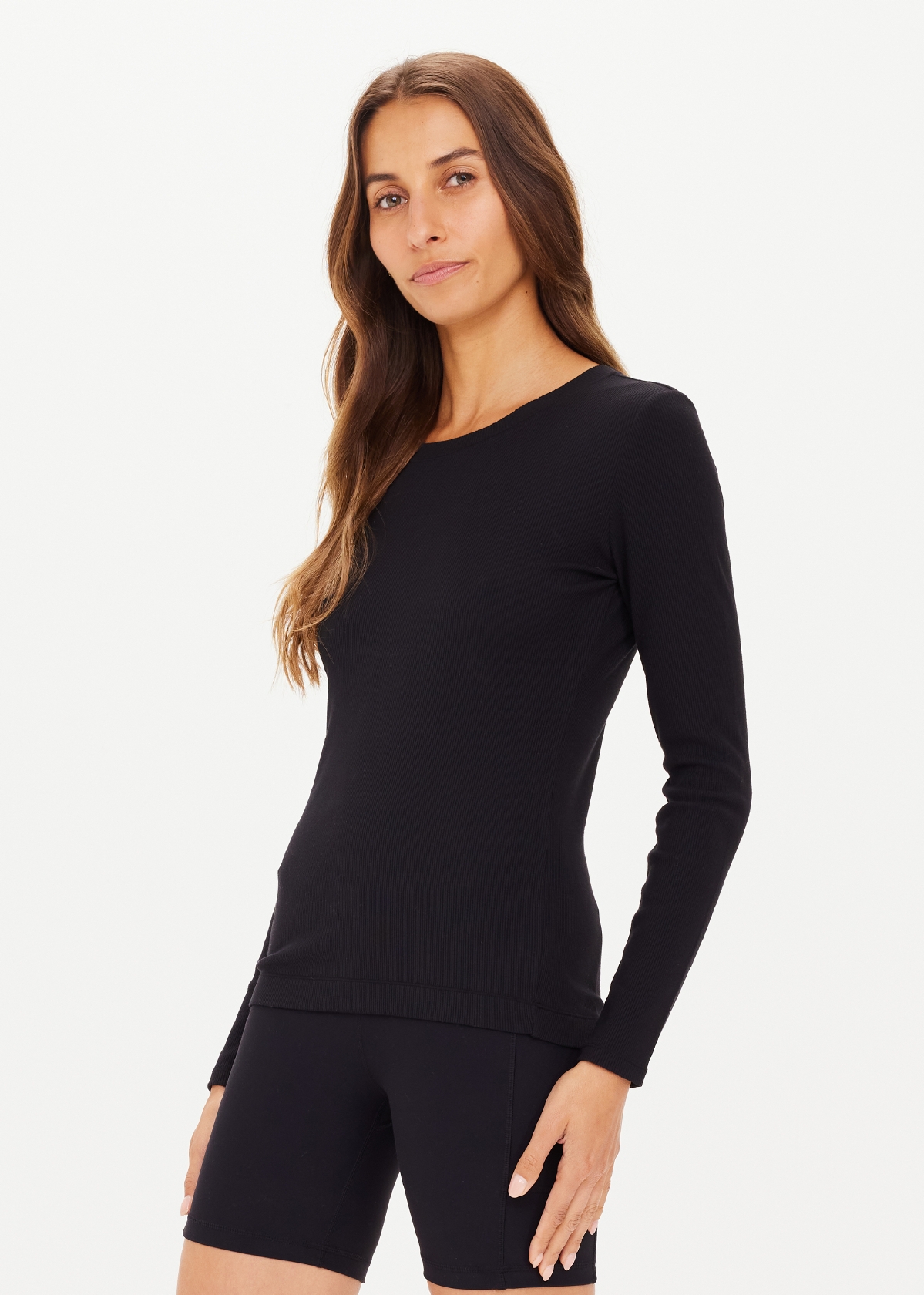 TAMMY LONG SLEEVE in BLACK | The UPSIDE