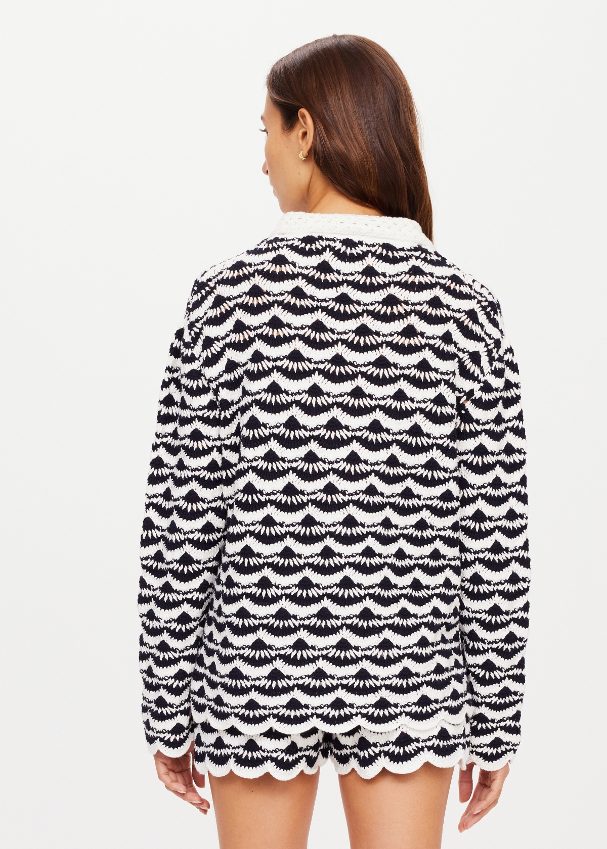 WOODSTOCK MALIA CROCHET SHIRT in MULTI | The UPSIDE