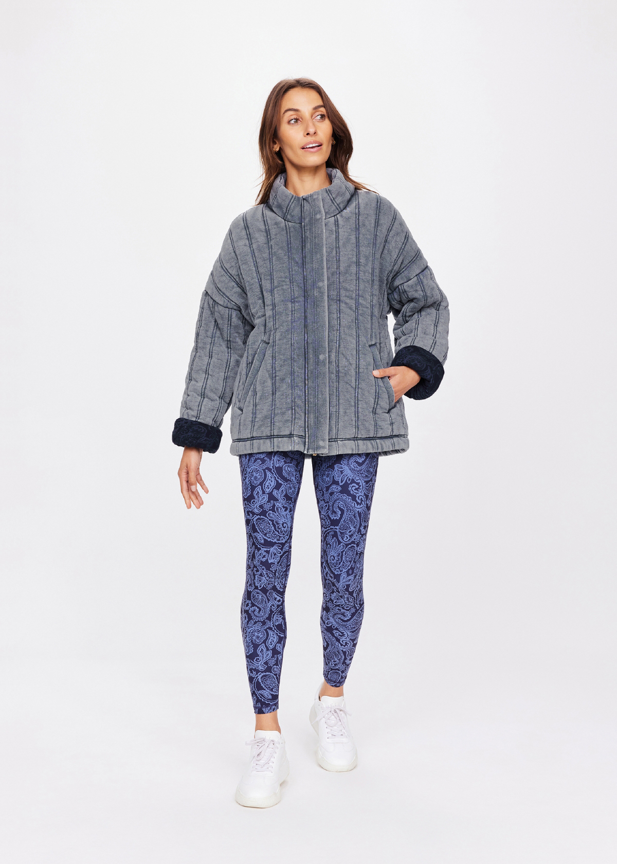 NOUVEAUX DARIA JACKET in DENIM | The UPSIDE