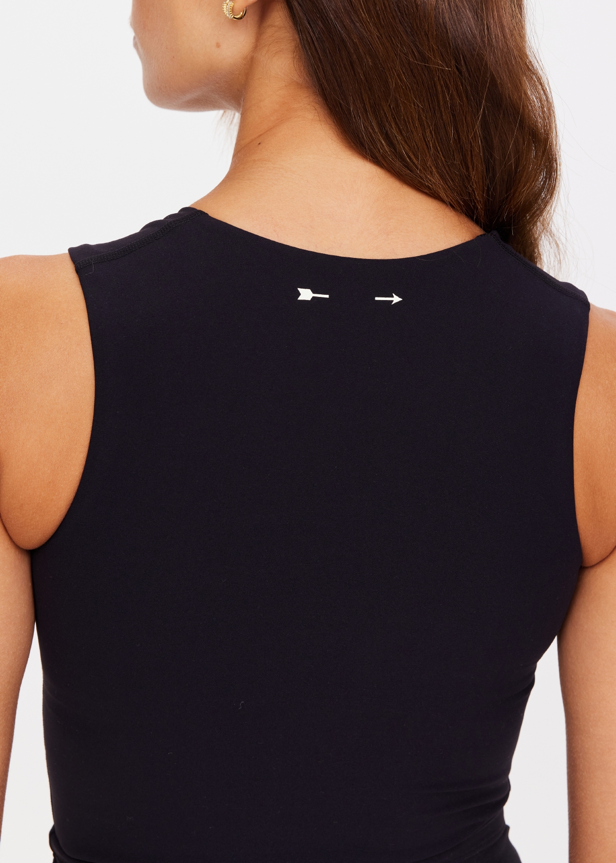 ONYX KORI CROP TANK in BLACK | The UPSIDE