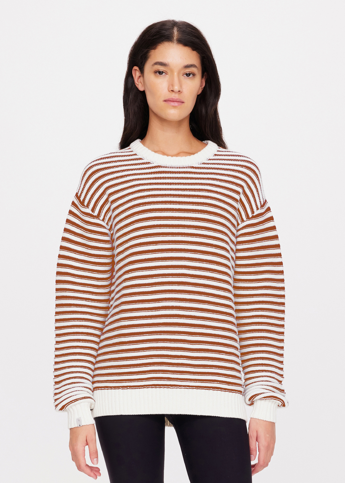 BOO KNIT JUMPER in STRIPE | The UPSIDE