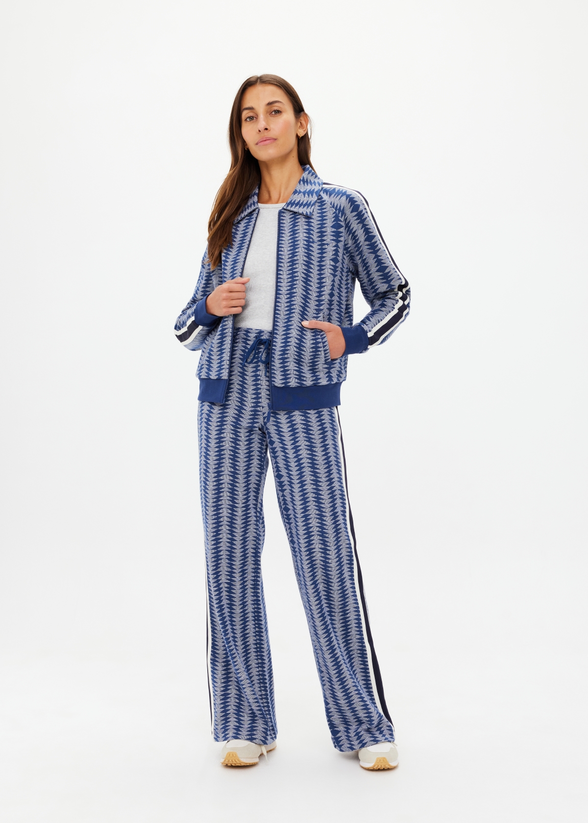 JOIE PARI ZIP JACKET in DENIM | The UPSIDE