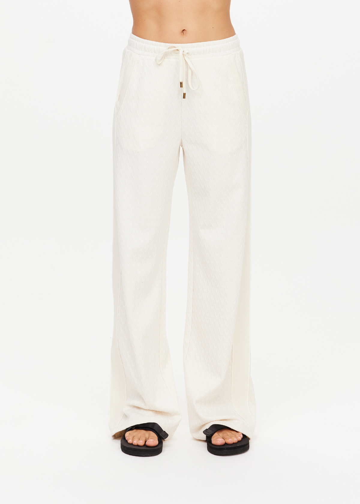 BOW N ARROW NOVA FLARE PANT in NATURAL | The UPSIDE