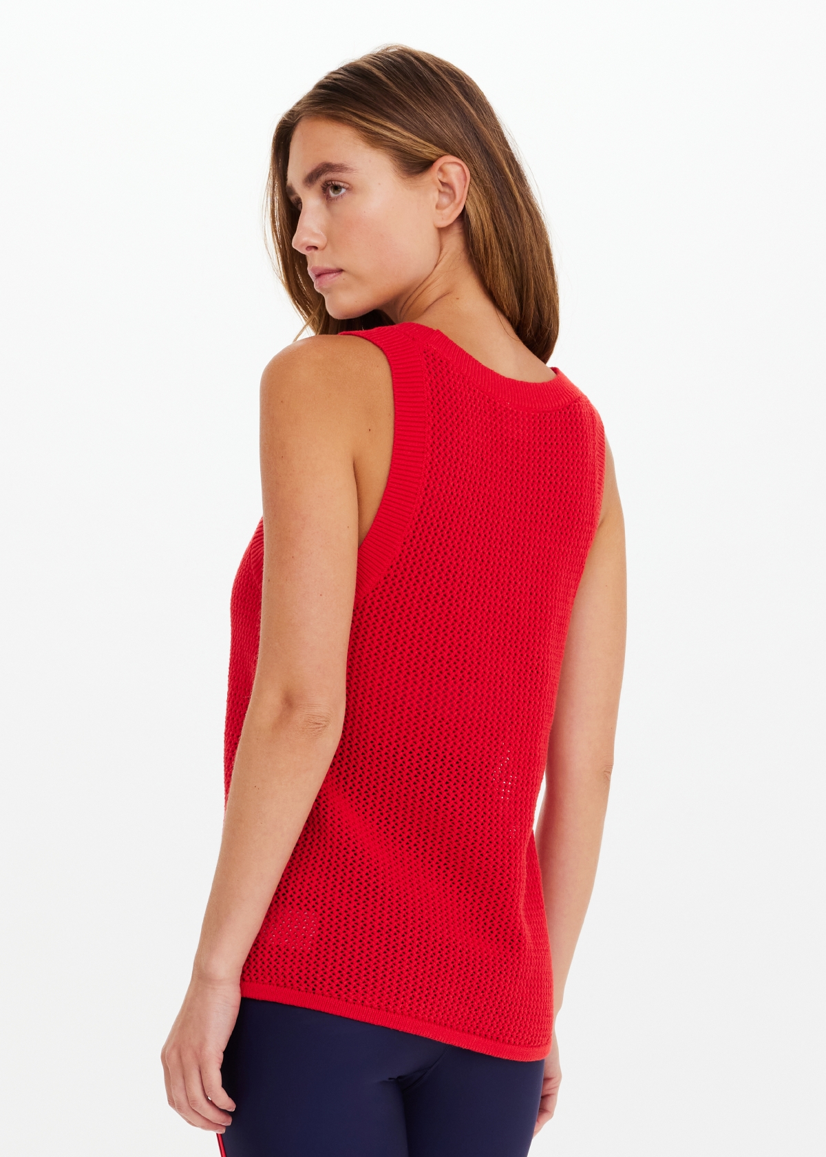 FENWAY WALES KNIT TANK in ROJA | The UPSIDE
