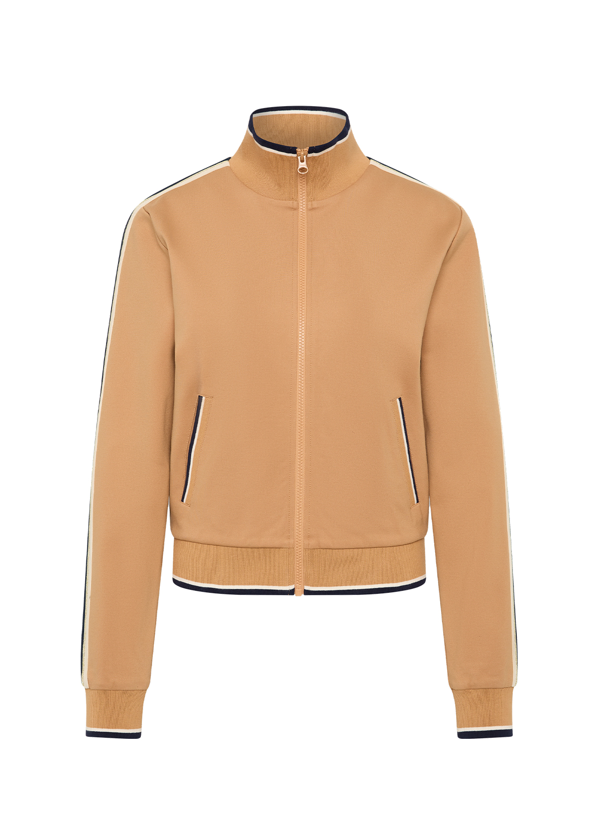 LE SPORT MARGOT ZIP JACKET in OCHRE | The UPSIDE